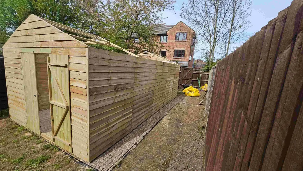 Garden Shed Before C